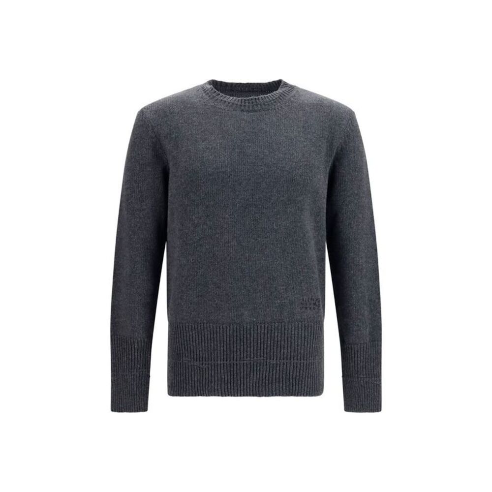MM6 Gray Wool Oves Aries Men's Sweatshirt